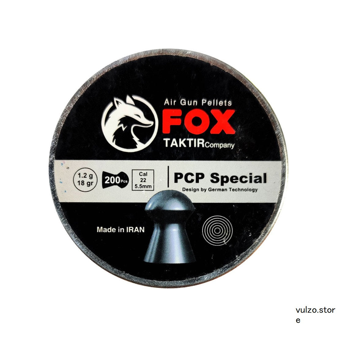 Fox Pellets 18gr PCP Special .22 Cal.