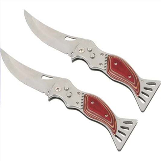 Pocket Folding Push Button Lock Knife