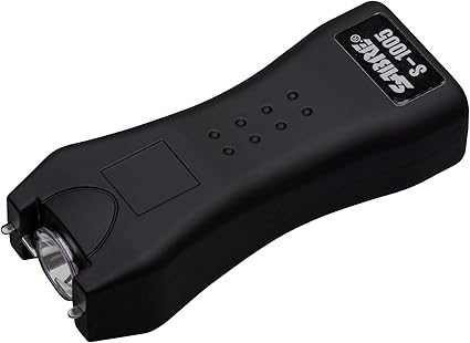 Self Defense Stun Gun S-1005 With LED Flashlight | High Voltage 2 in 1 Taser