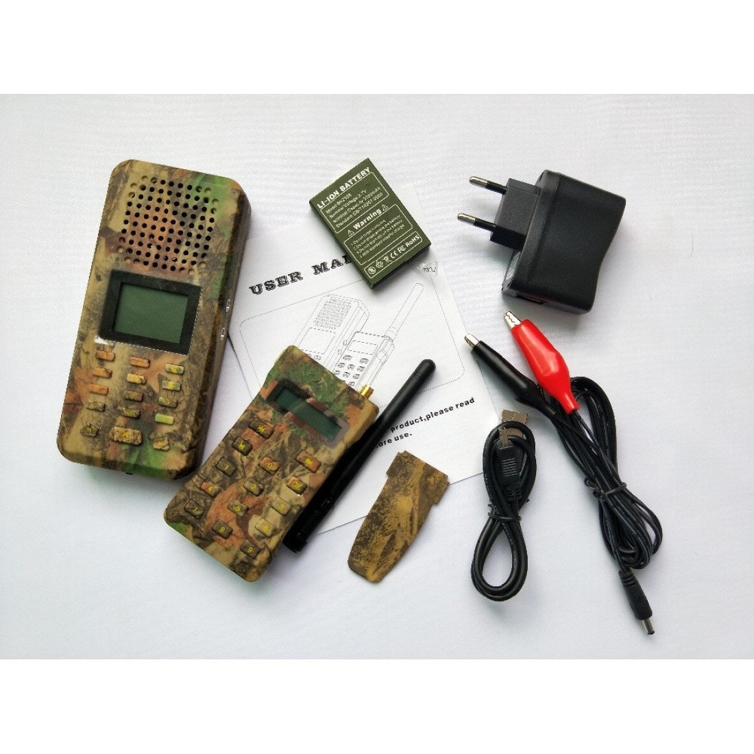 Camouflage Hunting Bird Caller With Remote Control