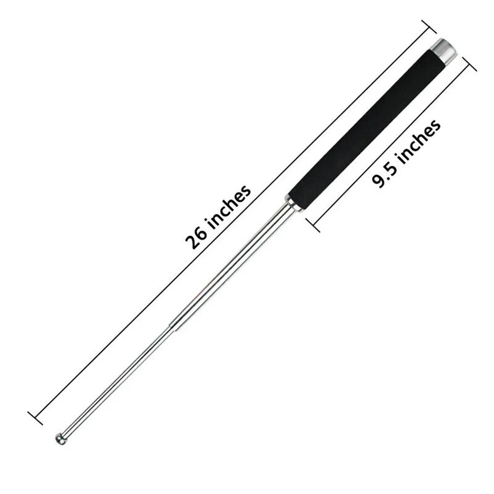 YRG Multi-functional Trekking Pole Emergency Escape Tool Expandable 26 Inch Length