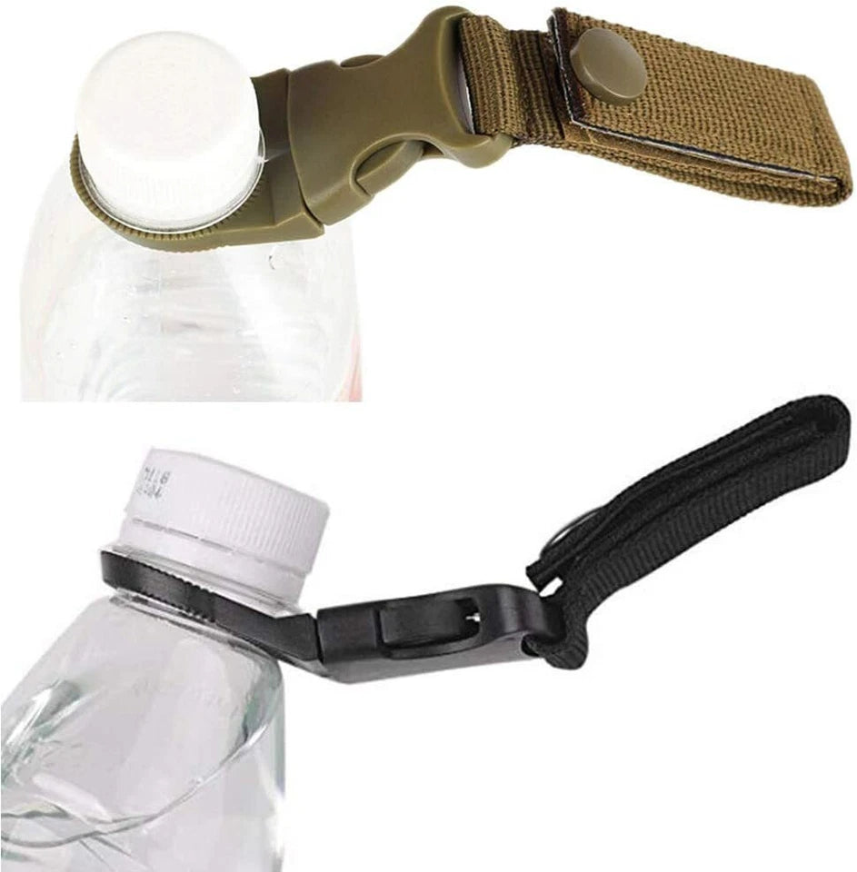 3 piece Hanging Bottle Buckle Clip Carabiner Backpack Belt Buckle Water Bottle Bracket